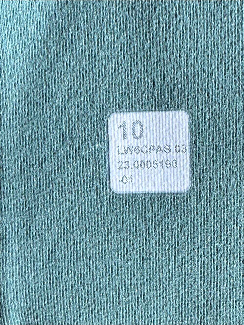 Lululemon Wunder Train Mesh Panel High-Rise Crop 21 Medium Forest W6CPAS Mesh 10 - Picture 11 of 14